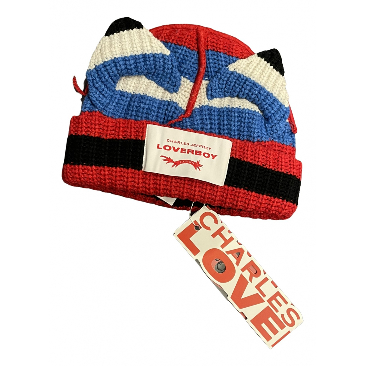 Bonnet en laine Charles Jeffrey 